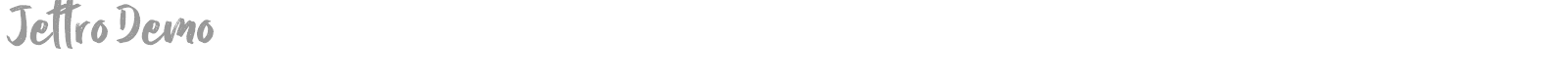 Jettro font preview